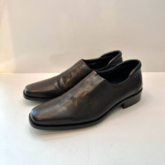 Donald J Pliner REX-2830 Men’s Leather Shoes – Espresso – Size 7M – Made in Ital - Picture 1 of 10